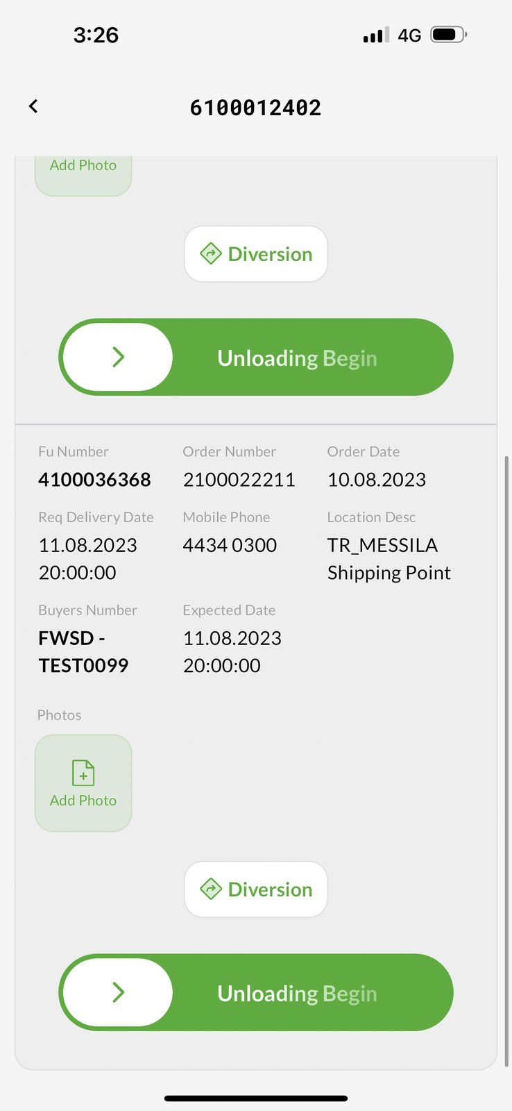 SAP Freight Management App